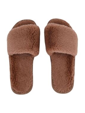 Pedi Couture Fuzzy House Slippes